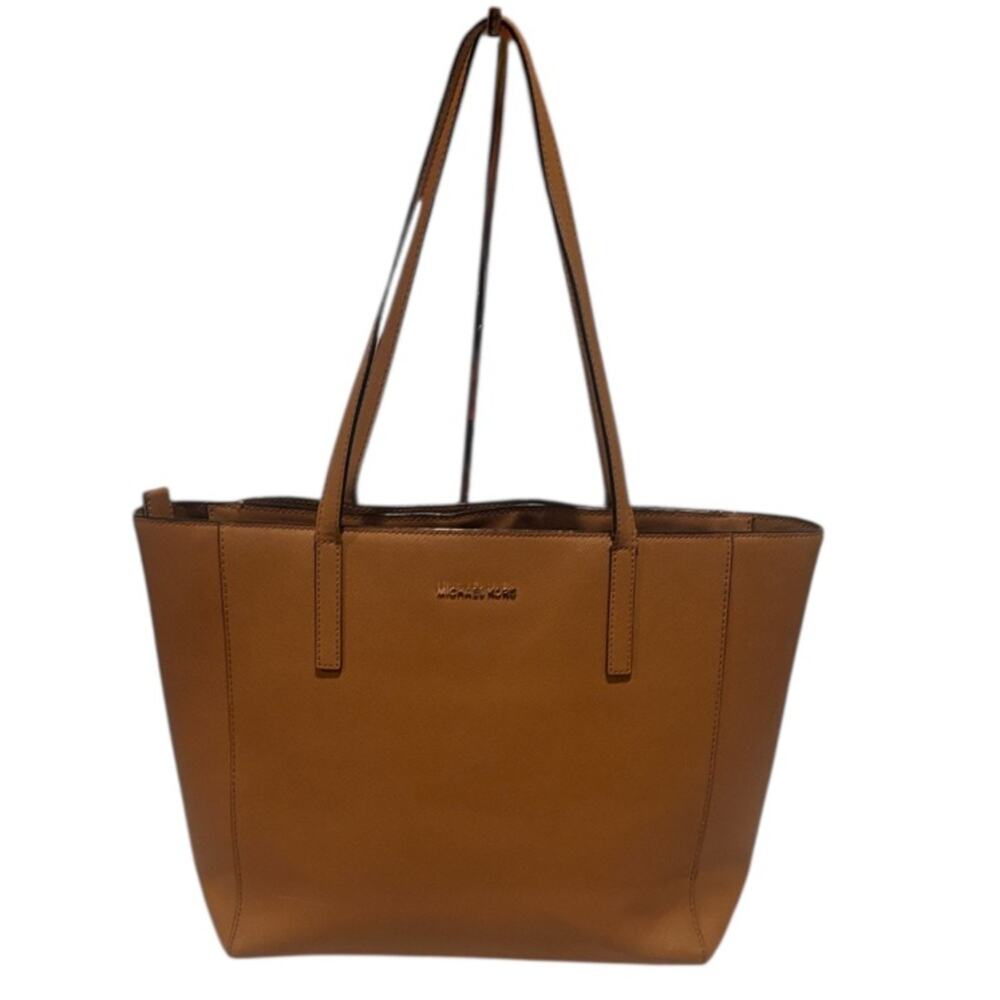 Michael Kors Rivington leather brown large tote bag - Picture 2 of 10